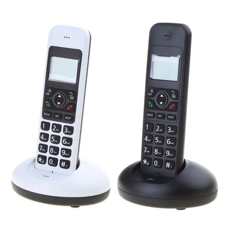 Wireless Telephone Landline Phone with Caller Display and Memory for Home and Office School Use D1006