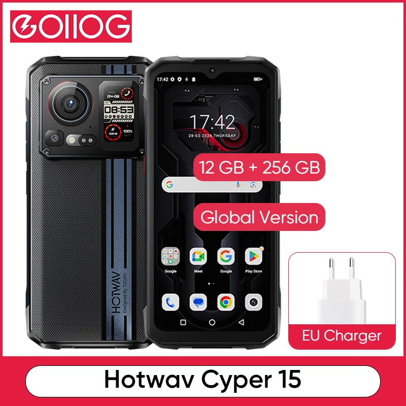 Hotwav Cyper 15 Global Version Smartphone Helio G99 Octa Core 200MP Camera 6280mAh Large Battery 6.6" 2K 120Hz Refresh Rate