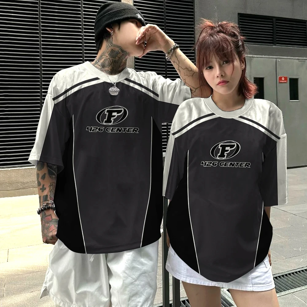 2024 Fashion Men's T-shirt Stripe 3D Printed Men's Clothing Couple Street Top Casual Extra Large Short Sleeve T-shirt