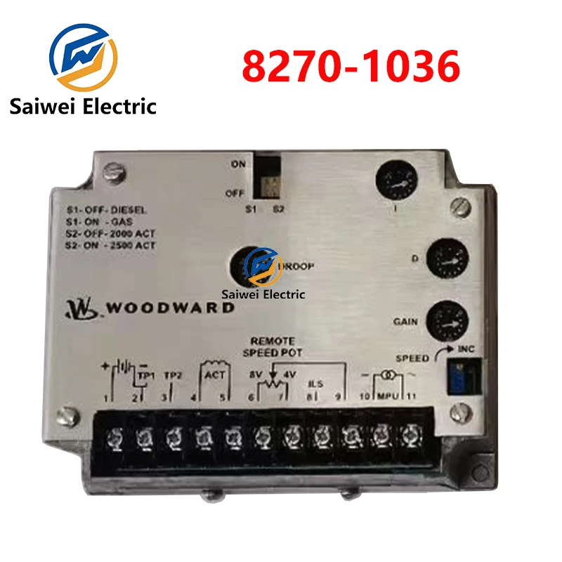 WoodWard 8270-1036 8270-1038 Digital Speed Control