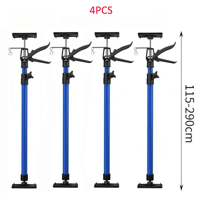 Super High115-290cm Woodworking Telescopic Support Rod Wooden Ceiling Door Frame Raise Lifter Labor-Saving Arm Jack