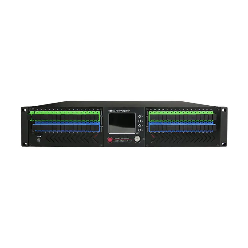 FTTH WDM EDFA 4 8 16 32 ports 1550nm CATV optical amplifier high power multi-port