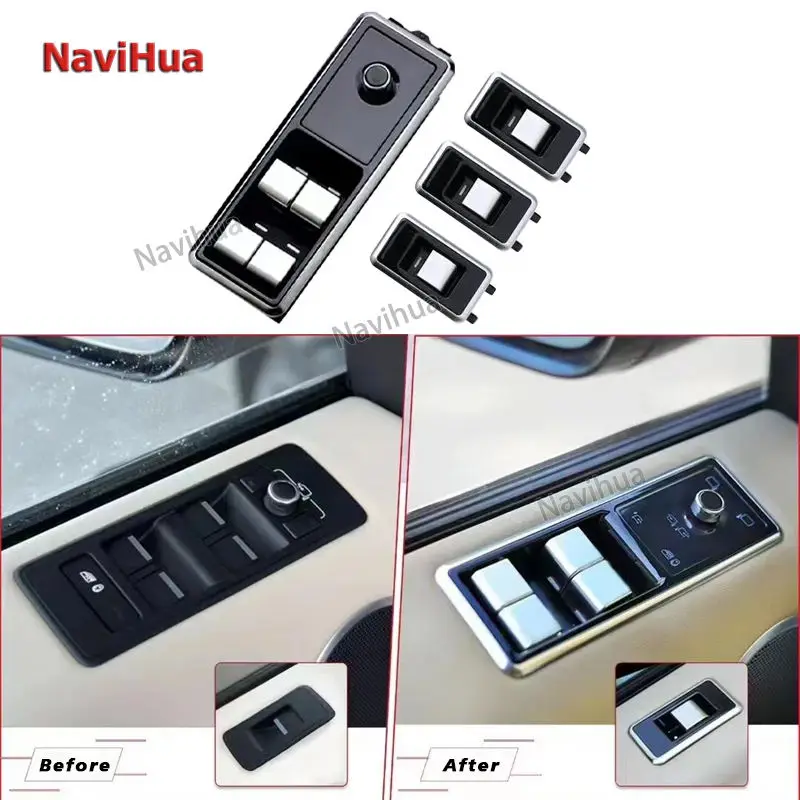 For Land Rover 2013-2018 Car Power Window Lift Switch Auto Button Auto Part Electric System Power Window Switch