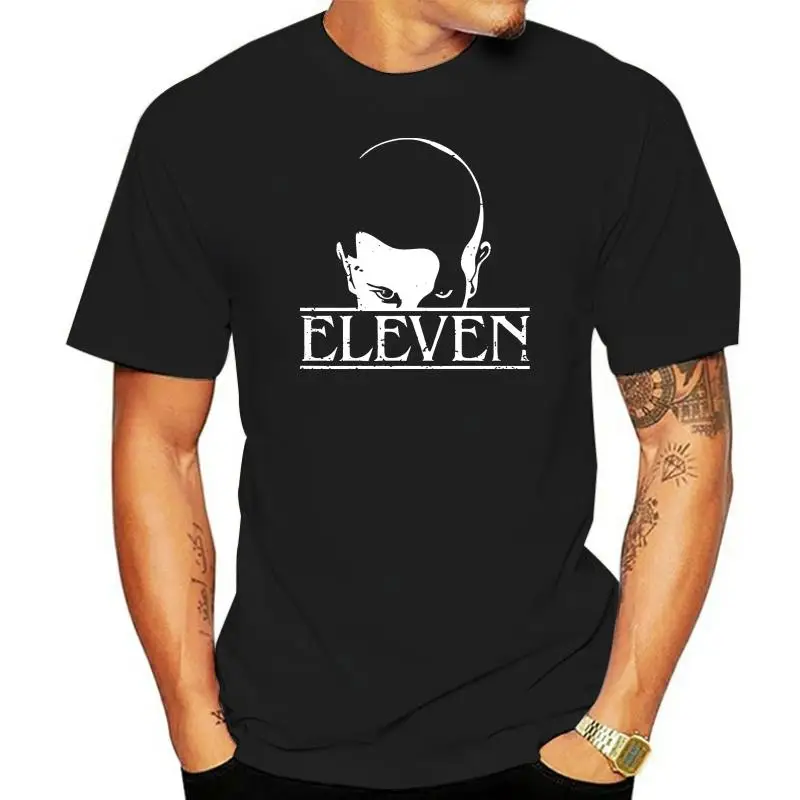 Stranger Style Pop Culture Things Eleven Cosplay Mens Black Size S-6XL T-Shirt