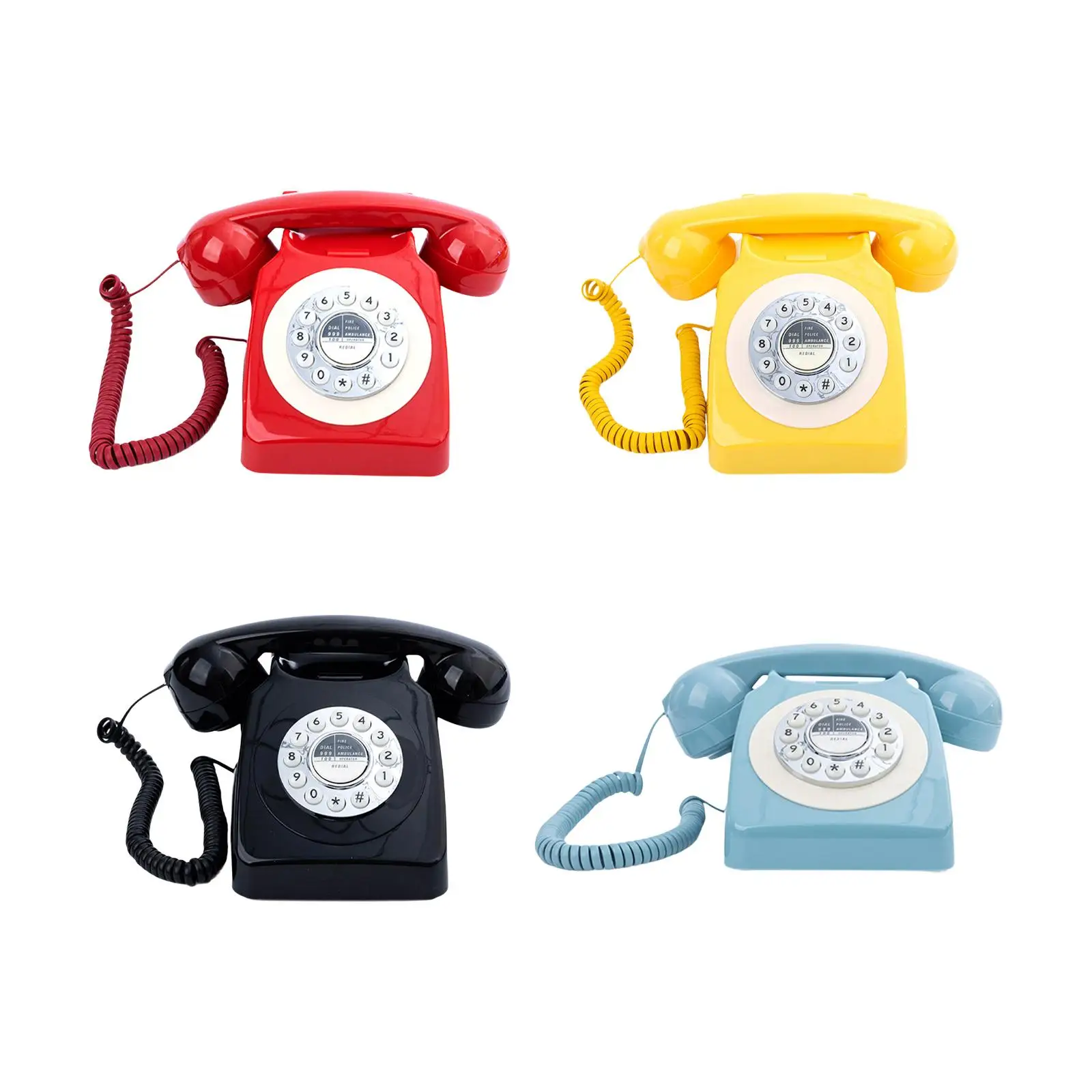 Audio Guest Book Phone Classic Retro Design Old Phone Recorder for Retirement Party Birthday Wedding Special Occasions Gathering