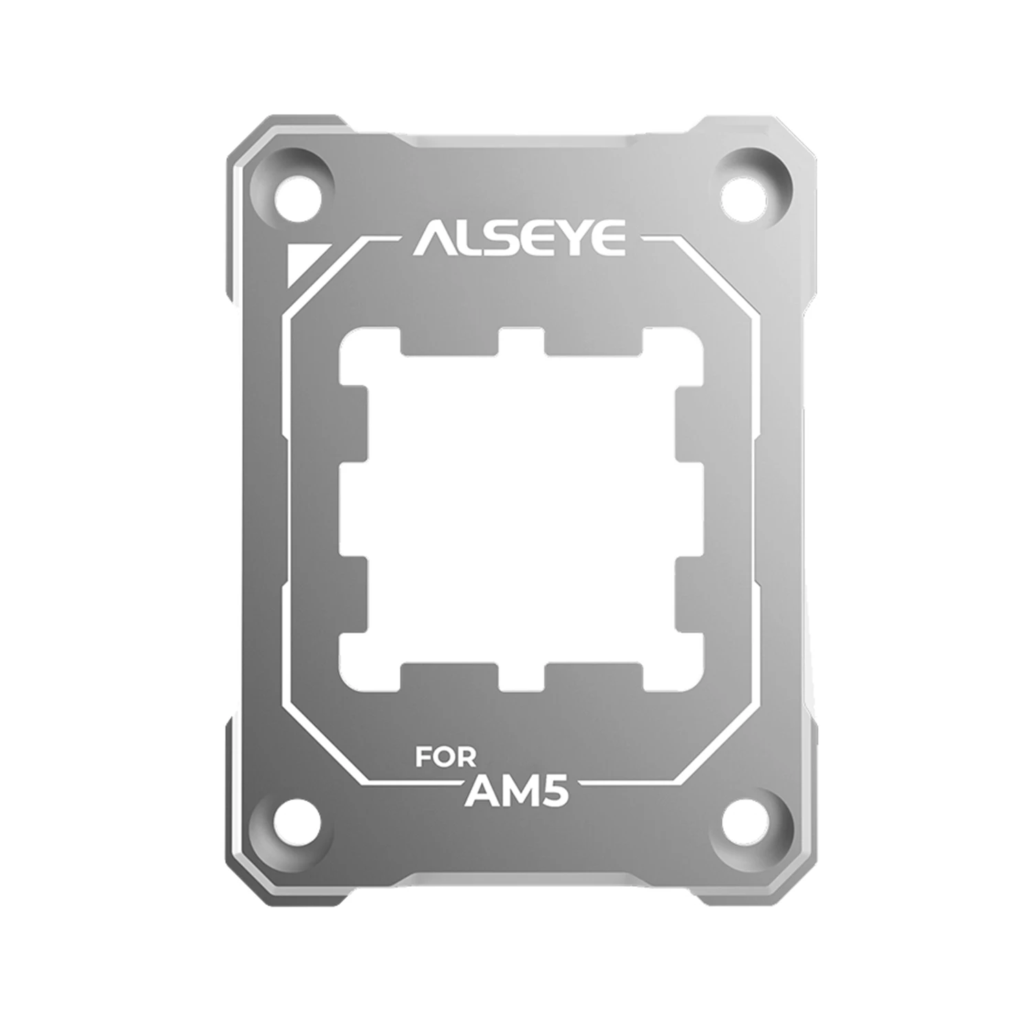 Alseye AMD CPU Holder Bending Corrector Frame CNC Aluminum Alloy AM5 CPU Bending Corrector Frame Protector for AMD RYZEN 7000