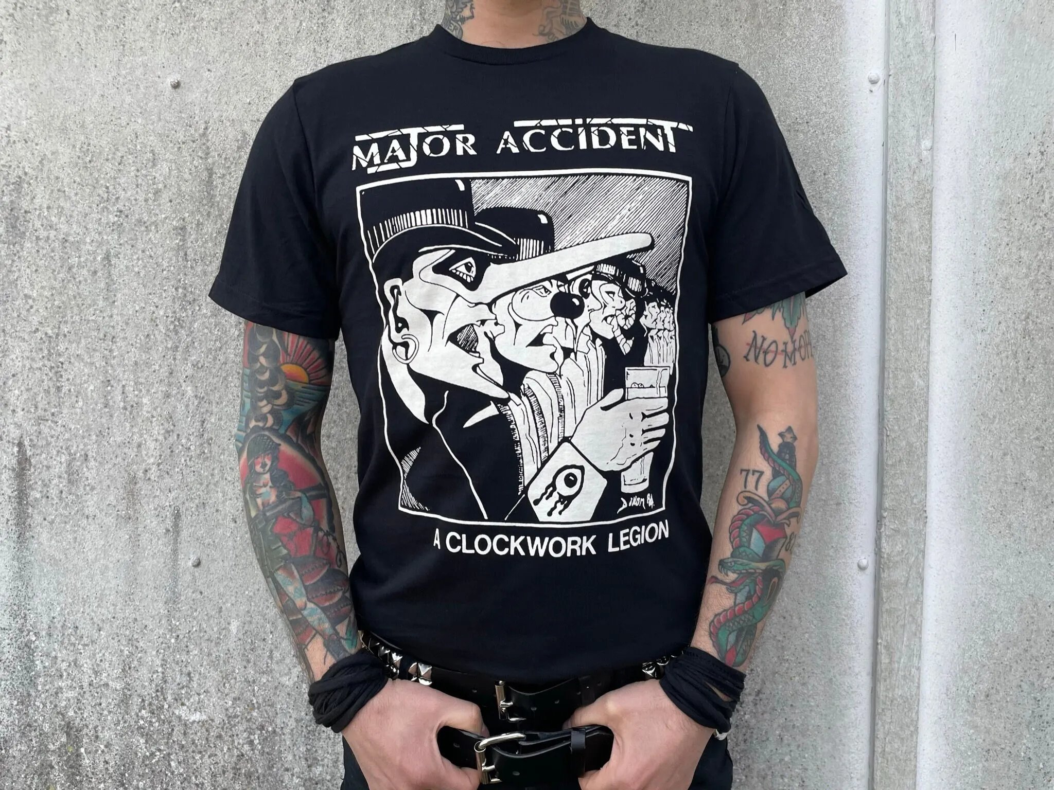 MAJOR ACCIDENT A Clockwork Legion T Shirt