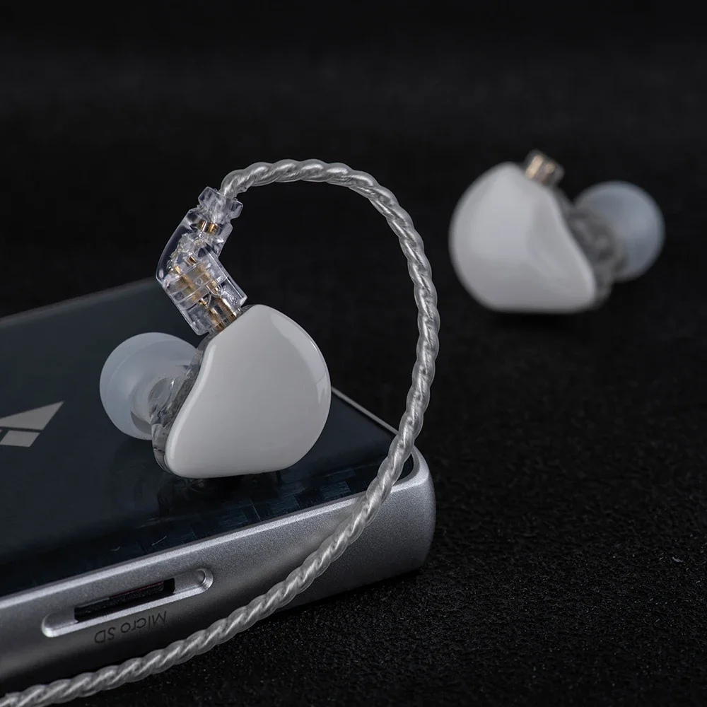 HIFI Headset 10mm Beryllium Diaphragm Dynamic Driver Earphone