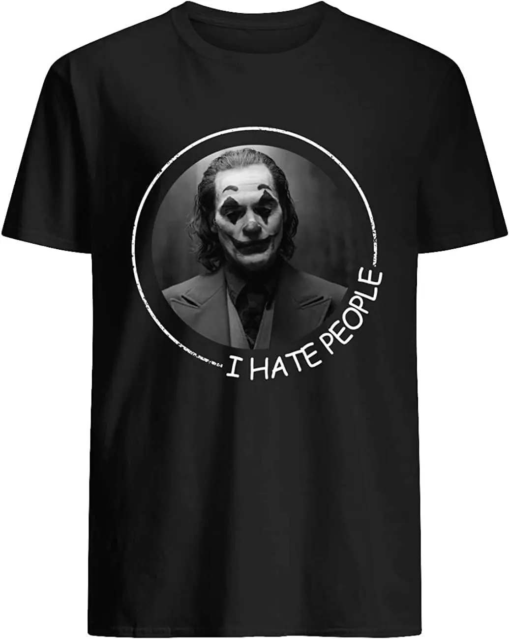 I Hate People Character Shirt Humor Unisex Fashion T-Shirt Tees Cotton Luxury brand vintage oversized