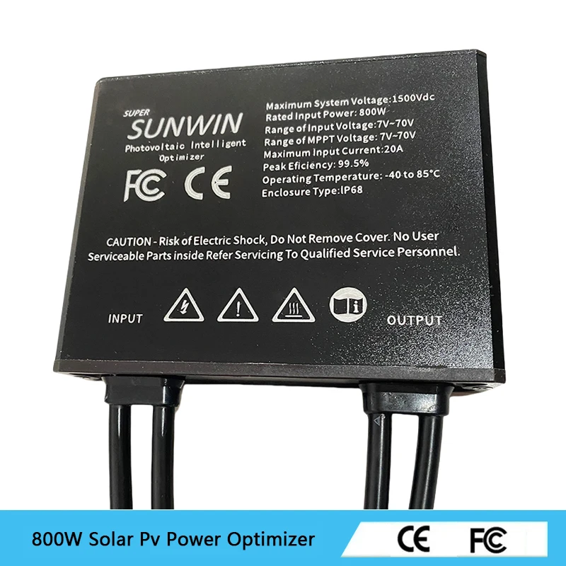 Factory custom metal housing 800W optimizer