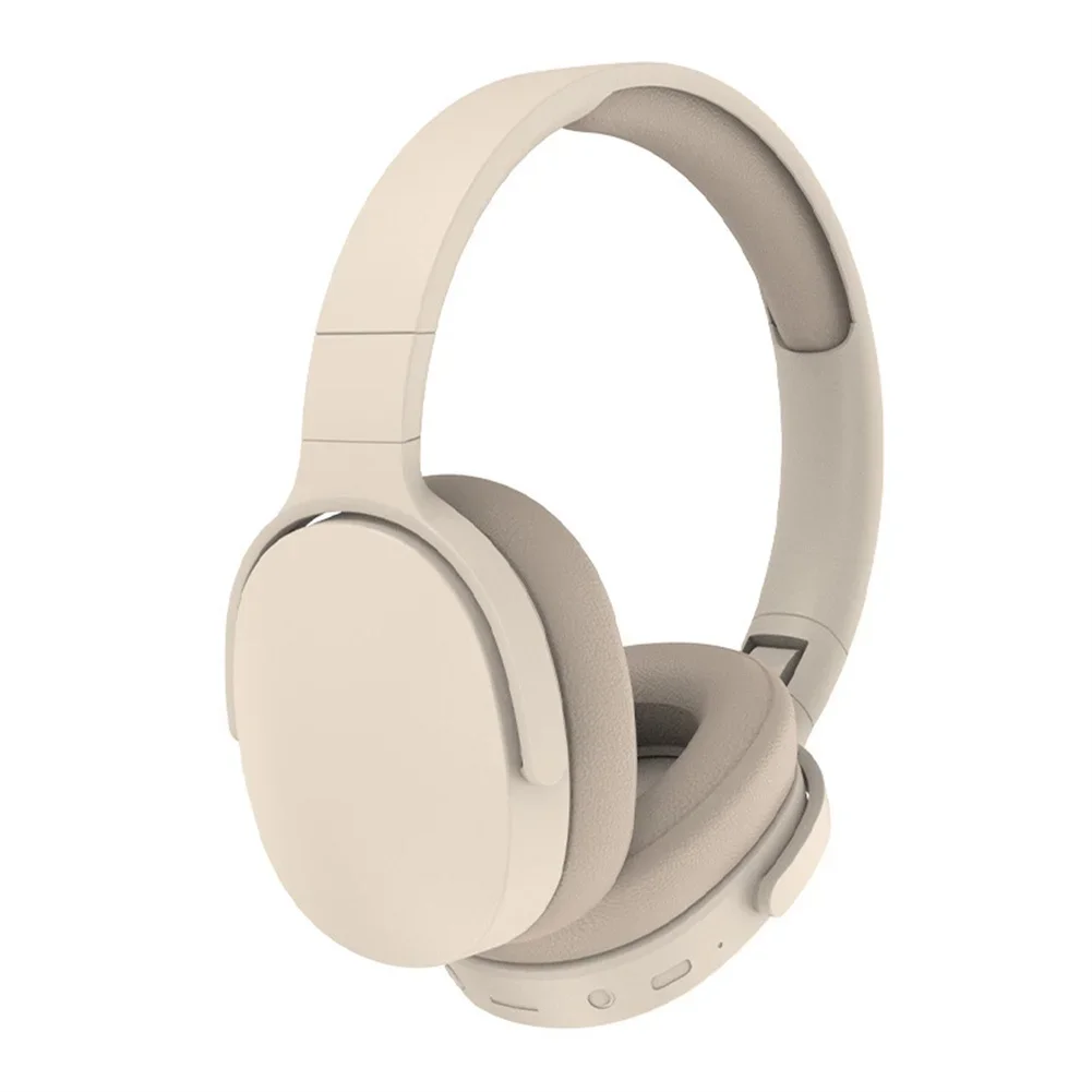 Wireless Headset Over-Ear Stereo Sound Earphones TF/AUX Music Player Foldable Headphones For Smart Phone Laptop Pc