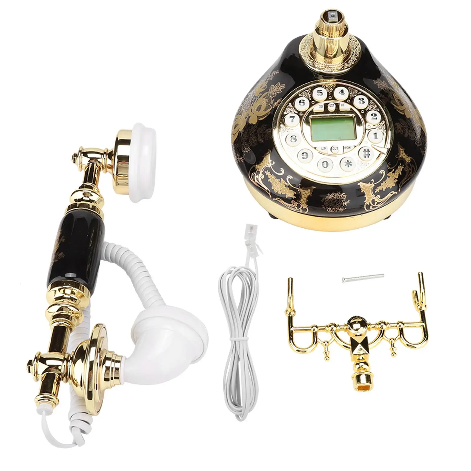 Vintage China Ceramic Antique Landline Telephone for home /Office/Hotel Decor
