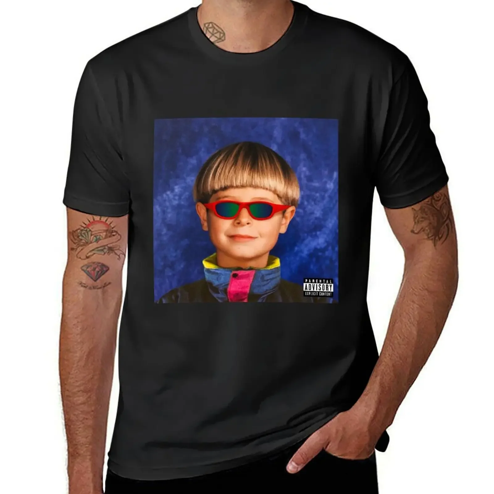 Oliver Tree - Alien Boy Album Cover T-Shirt designer shirts graphic tee shirt mens workout shirts