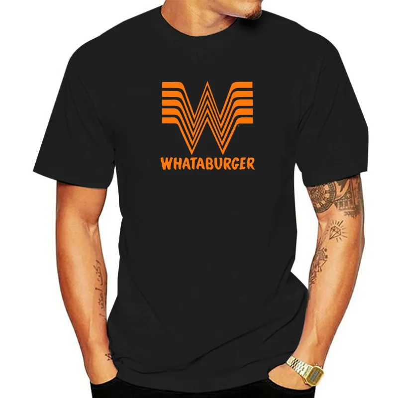 Whataburger Logo Retro Hipster Gift Fan Black T-Shirt Size S-3Xl Festive Tee Shirt