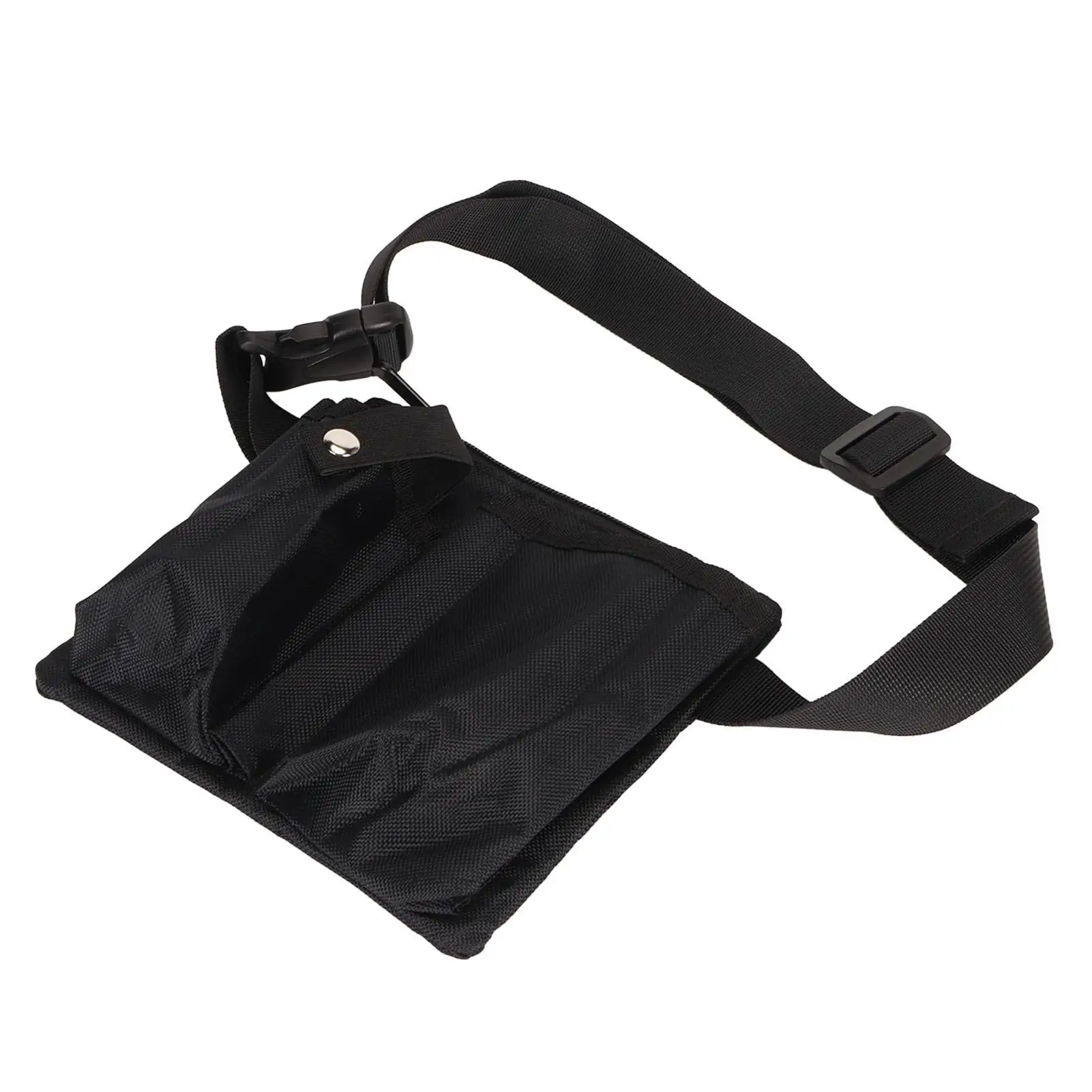 Multipurpose Radio Bag: Durable, High Capacity Oxford Cloth Case for cycling , for restaurants - Black