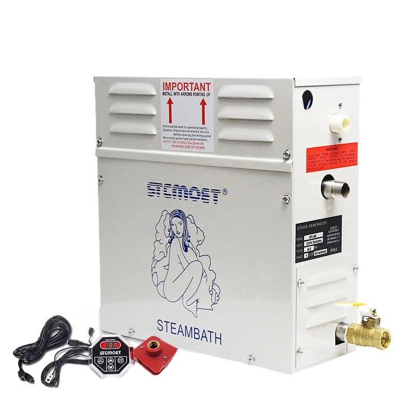 6kw 9kw Sauna Steam engine wet steam bath machine steam generator for home