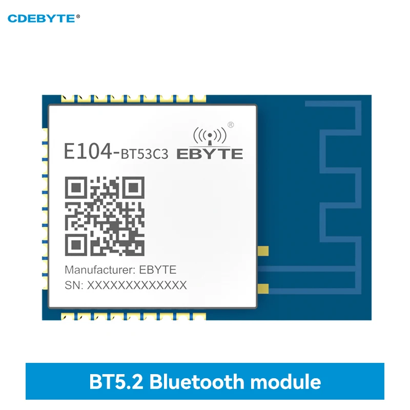 BT5.2 Bluetooth Wireless Module CDEBYTE E104-BT53C3 Car Level High Temperature Low Power Consumption Master-Slave Integration