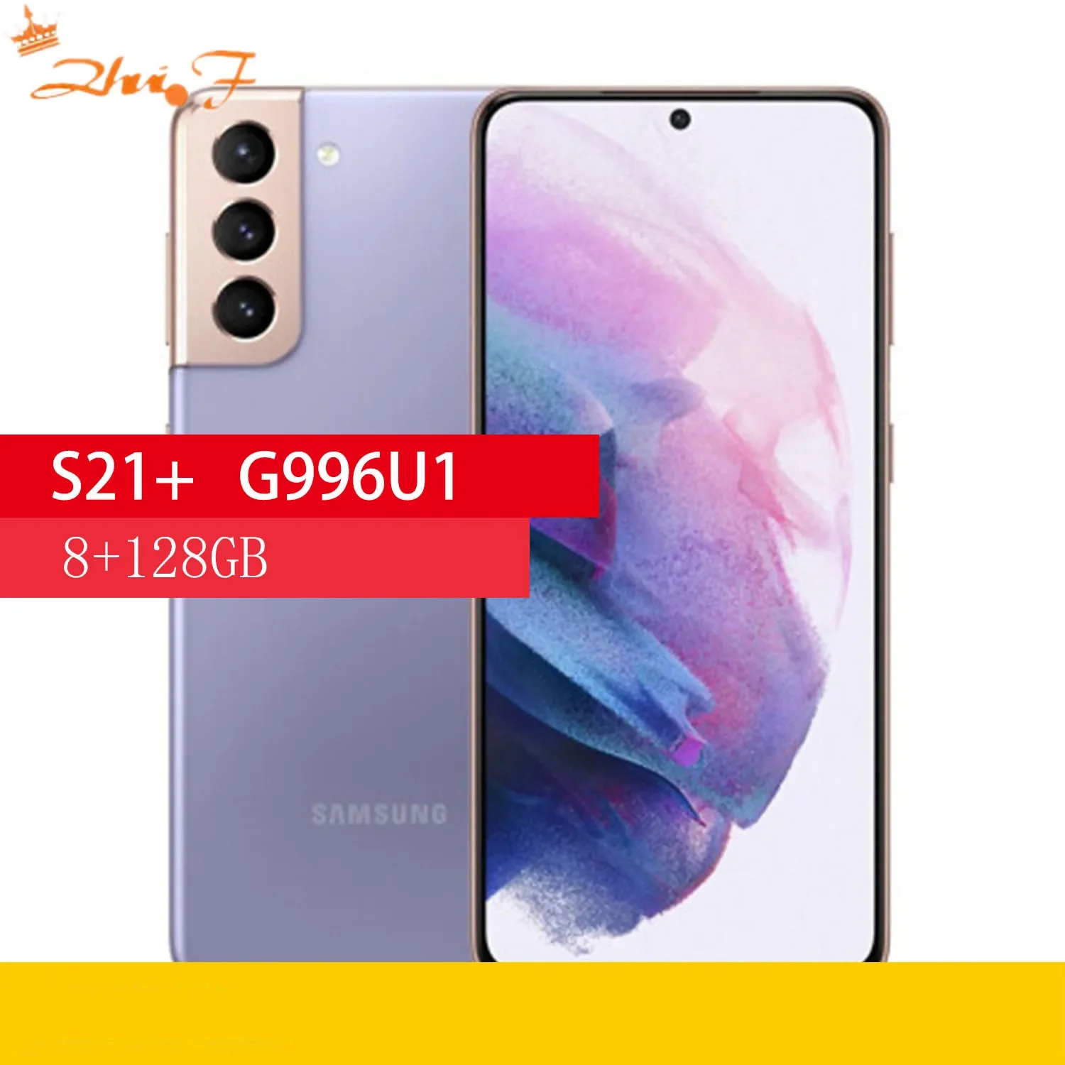 Samsung Galaxy s21+ S21 Plus 5G G996U G996U1 6.7" ROM 128/256GB RAM 8GB Snapdragon 888 NFC Octa Core Cell Phone