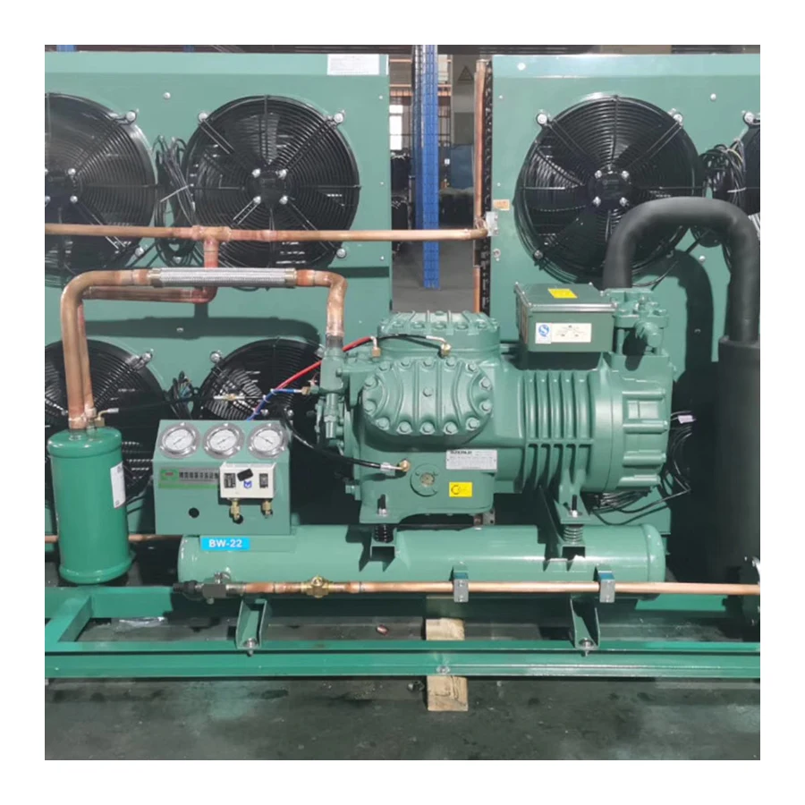 50HP condensing unit high power big cold storage refrigeration system fruits and vegetables storage room