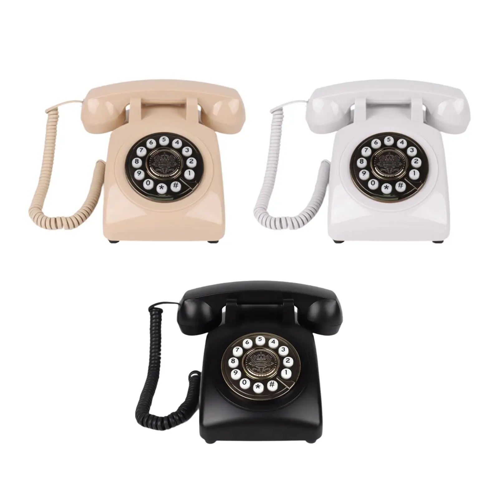 Audio Guest Book Wedding Phone Recorder Classic Desk Telephone for Baby Shower Bridal Shower Graduation Anniversary Party Gifts