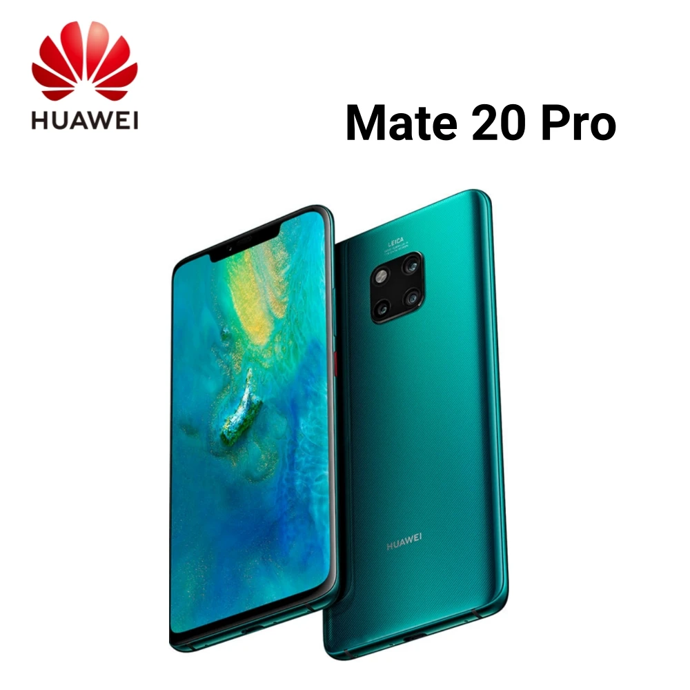 Huawei Mate 20 Pro Smartphone Android 6.39 inch 8+256GB ROM 4G Network 40MP 4200mAh Mobile phones Google Play Store celulares