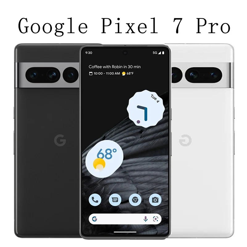 Google Pixel 7 pro 7pro 5G 6.7Inch LTPO AMOLED 120Hz Screen Google Tensor 5003mAh Battery OTG Unlocked Original used phone