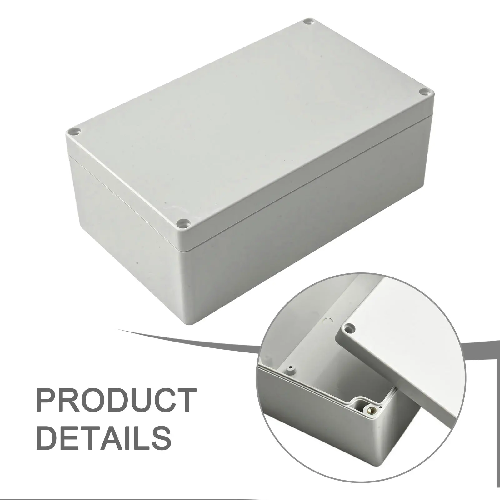 Plastic IP67 Waterproof Junction Box Electronics Project Box Waterproof Junction Box With Screws Versatile Terminal Box
