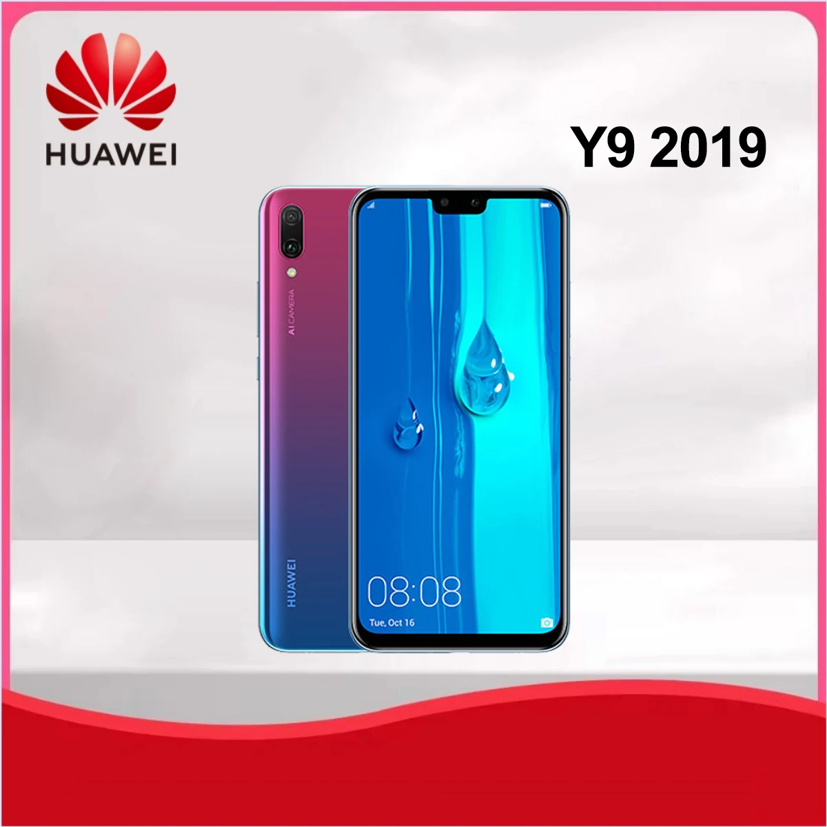 Global,HUAWEI-Y9 2019,Smartphone Android,6.5 inch,Google Play Store,4000mAh,4G,Mobile phone,4GB RAM 64GB ROM,Dual SIM,Cellphones