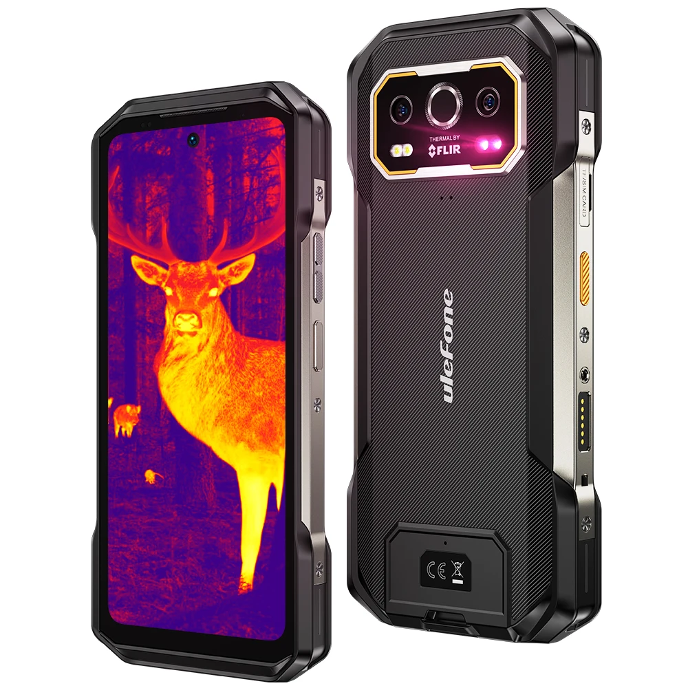 Ulefone Armor 27T Pro 5G Rugged Phone 10600mAh Android 14 Smartphone 50MP+64MP Night Camera 6.78" 24GB+256GB NFC