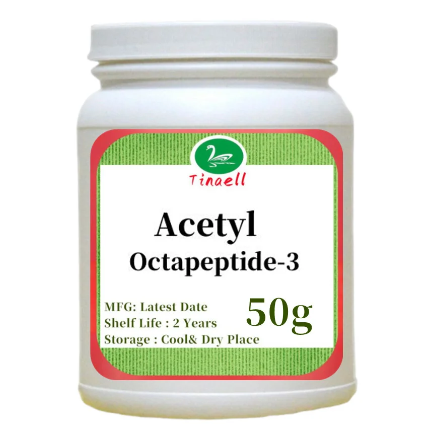 Hot Supply Acetyl Octapeptide-3 Cosmetics Skincare Moisturizers Hair Care Cosmetics Raw Materials