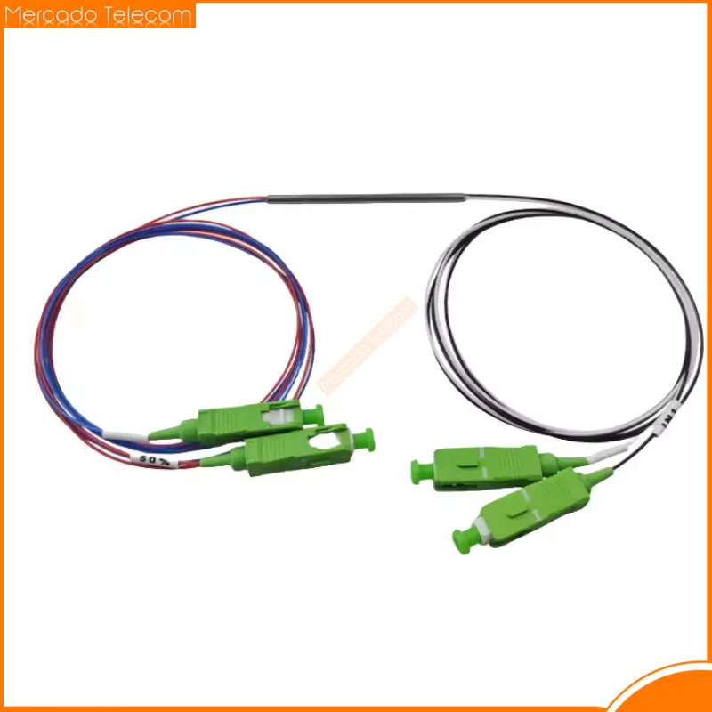 FBT Coupler 0.9MM 2X2 Fiber Optic Splitter Singlemode With SC APC Connector FBT Splitter