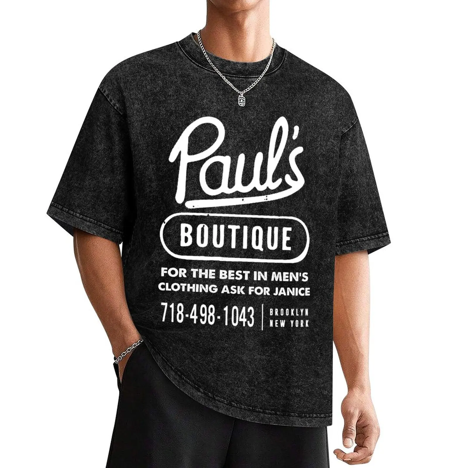 Hot Seller Pauls Boutique Classic Team T-Shirt kawaii clothes oversized for a boy custom t shirt T-shirt men