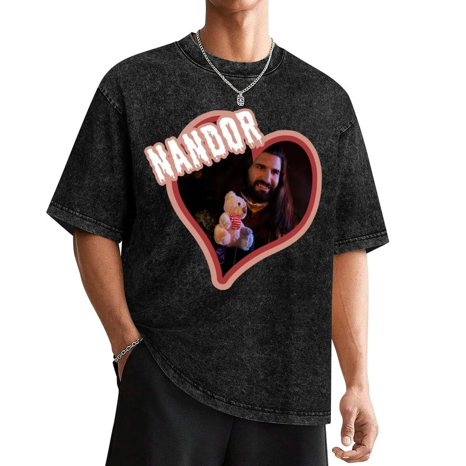 I Heart Nandor, Relentlessly T-Shirt new edition vintage t shirts Short sleeve tee oversized t shirts for men
