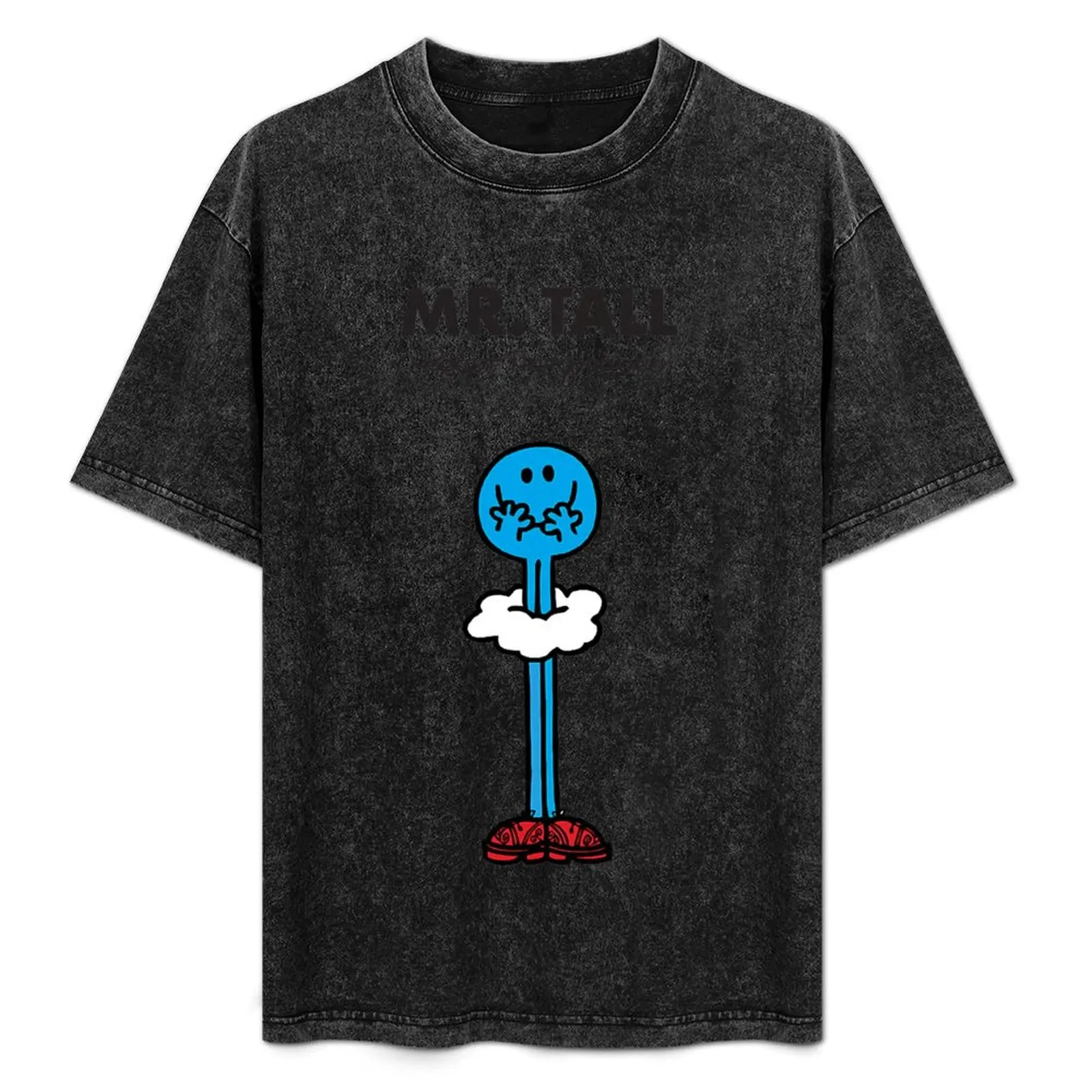 Mr. Men Mr. Tall T-Shirt Blouse quick drying customs cute clothes Men's t-shirt