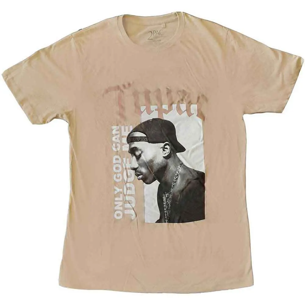 Tupac Only God T Shirt Neutral New