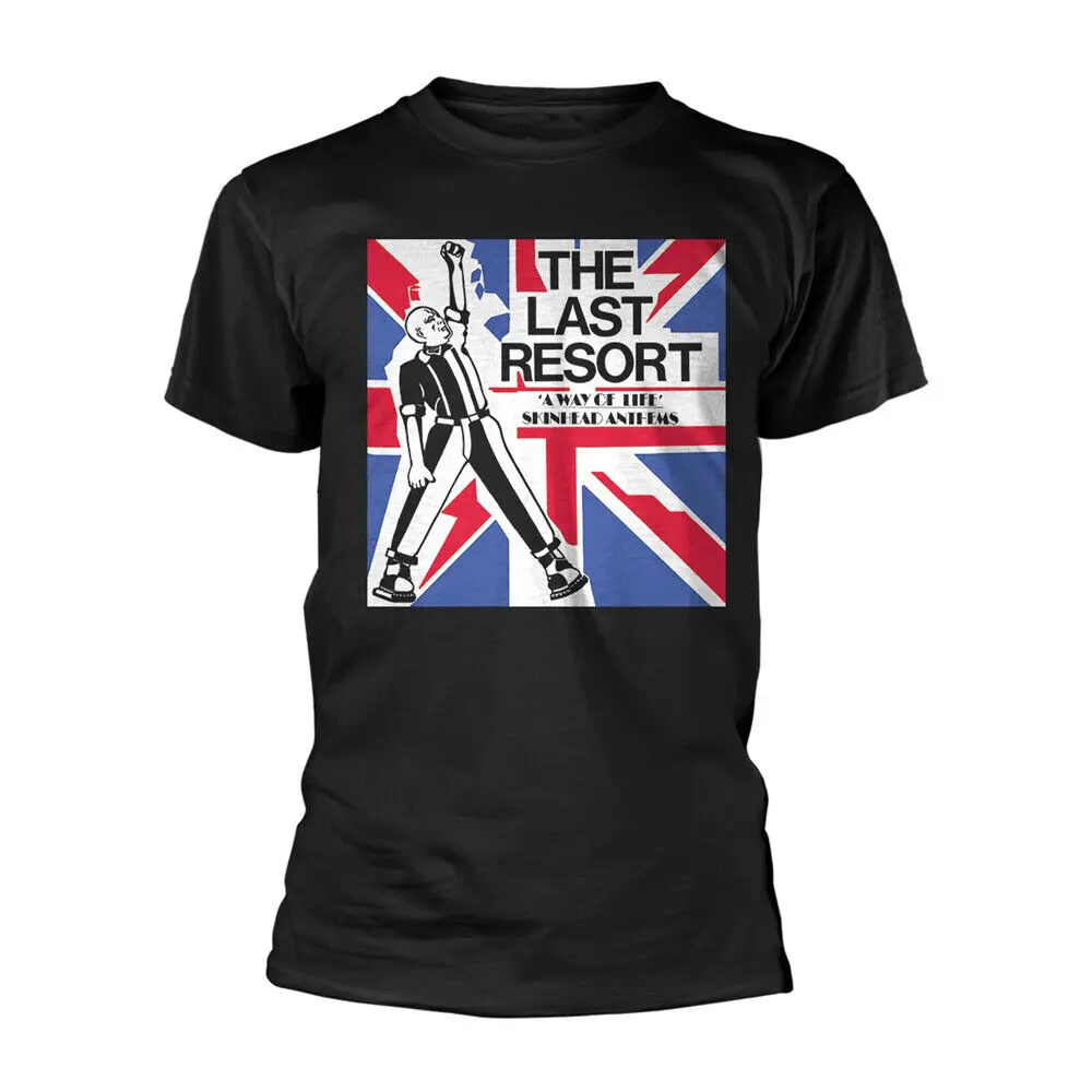 Men'S Last Resort The A Way Of Life Black T Shirt Large