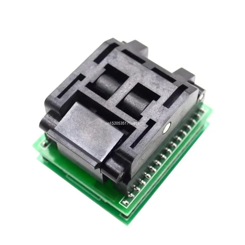 Test Socket TQFP32 QFP32 to DIP32 IC Programmer Adapter Chip Integrated Circuit Programming Test Socket Burning Dropship