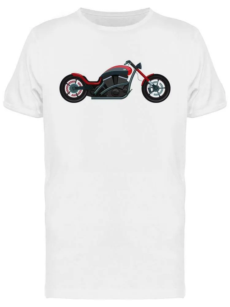 Cruiser Motorcycle Men Humor Graphic Novelty Funny T-Shirt