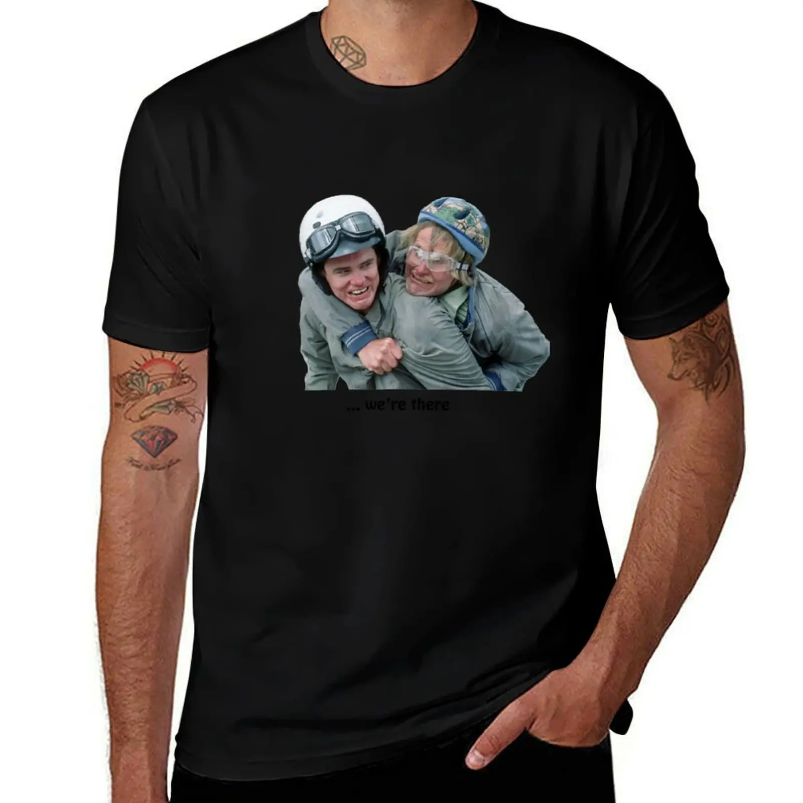 Dumb and Dumber Aspen T-Shirt korean fashion baggy shirts Blouse Short sleeve tee men