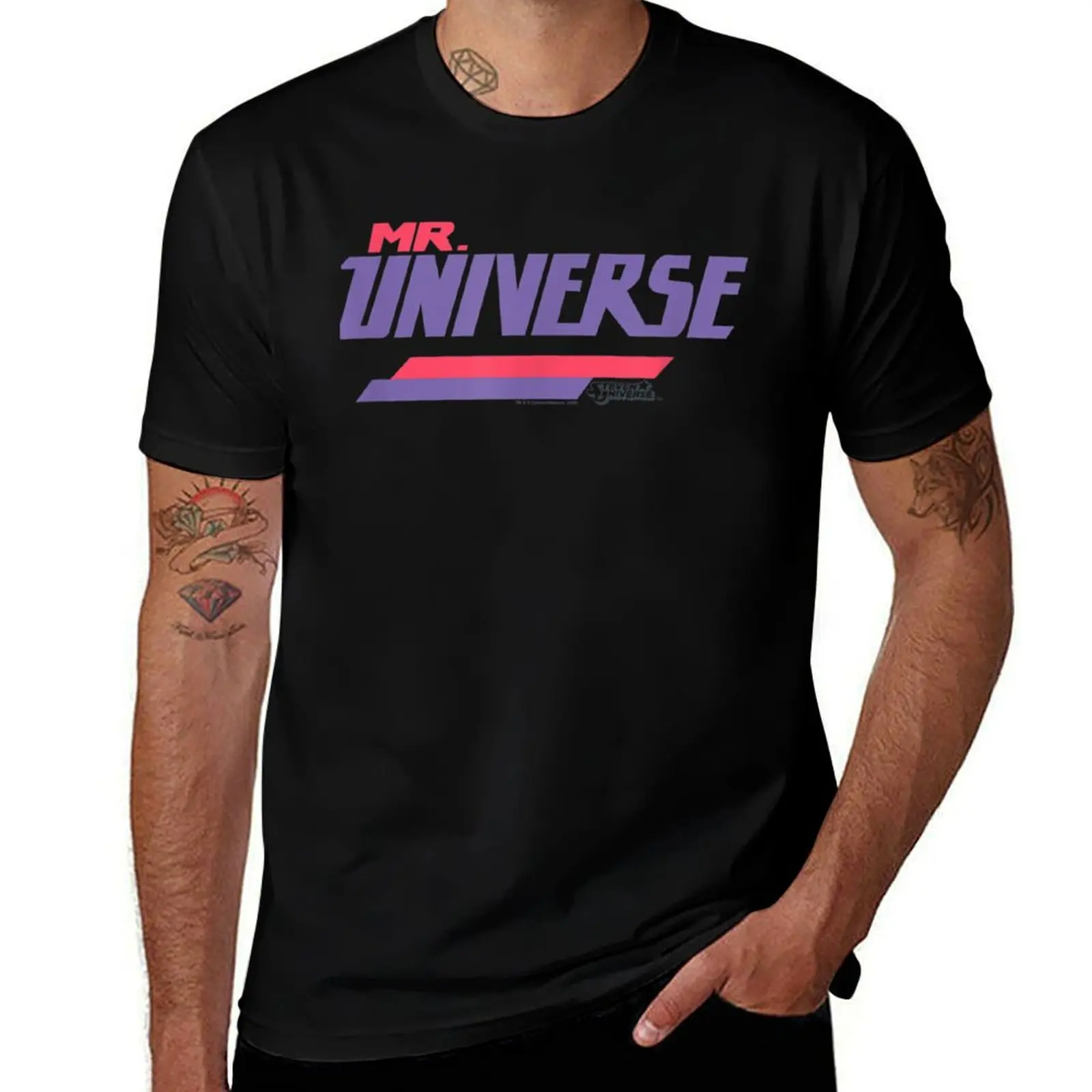 Steven Universe Mr Universe T-Shirt street wear cotton graphic tees customizeds mens designer t shirt