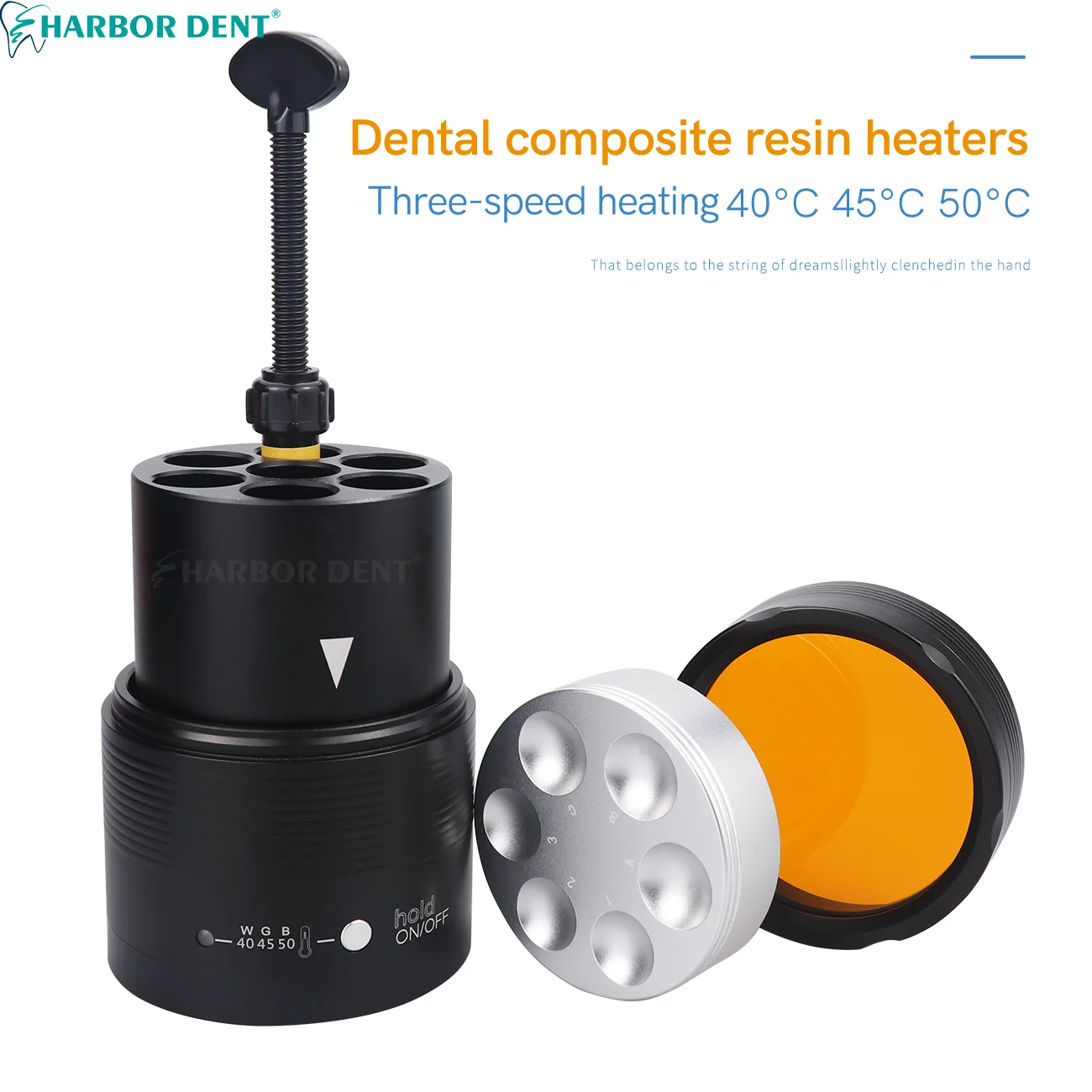 Dental Composite Resin AR Heater Adjustable 40/45/50°C Resin Composed Material Softener Warmer Dentistry Equipment