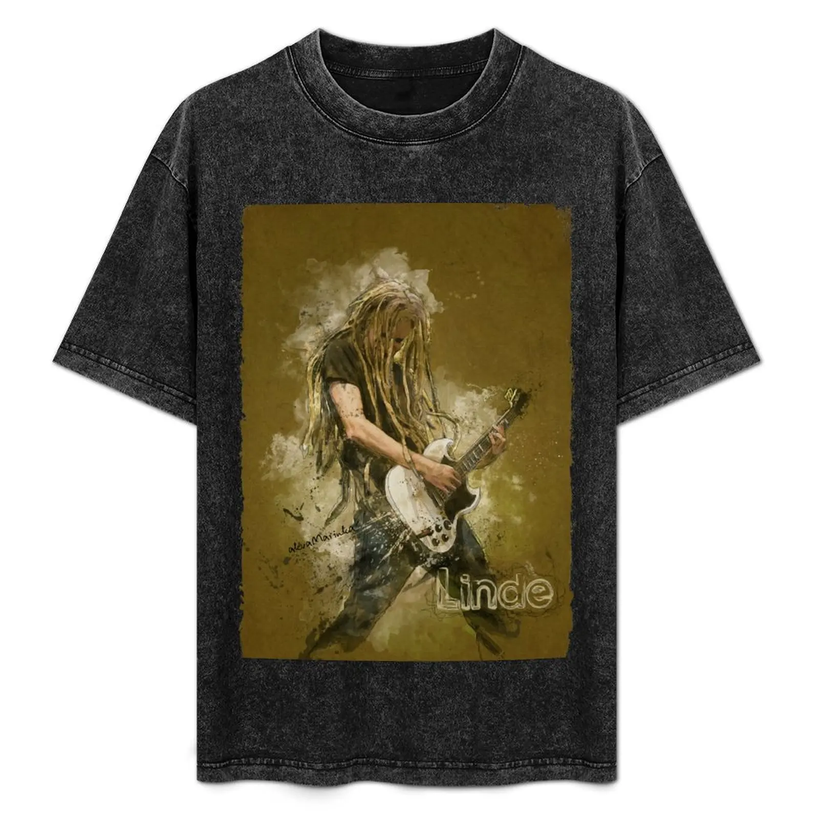 Linde Lazer T-Shirt sports fans Blouse rapper graphic tees summer tops luxury clothes men