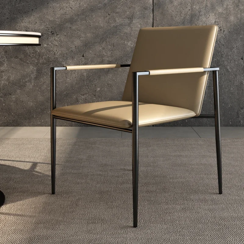 Modern Minimalist Dining Chairs Armchair Restaurant Relaxing Dining Chairs Designer Kitchen Chaises Salle Manger Home Furniture