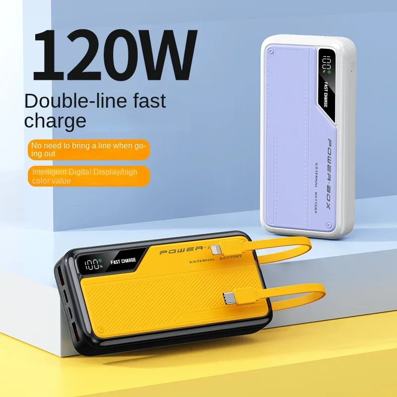 BCAK Power Bank 10000mah 20000mAh Super Fast Charge 120W Mini Slim Compact Portable Power Bank Fast Charge Mobile Phones