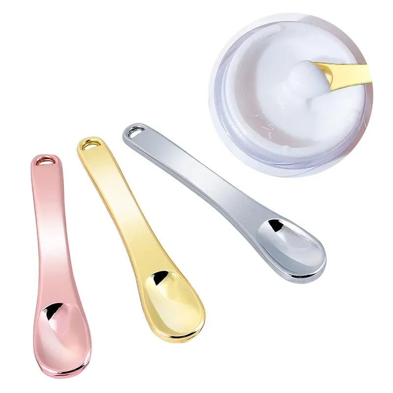 3Pcs Facial Massage Spatula Sticks Mini Tiny Spoons Face Eye Cream Lotion Makeup Applicator Tools Skin Care Beauty Cosmetic Tool