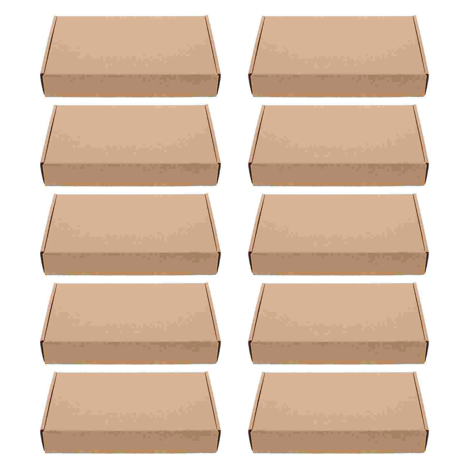 10 Pcs Aircraft Box Carton Paper Boxes for Shipping Mailer Packing Small Business Mailing