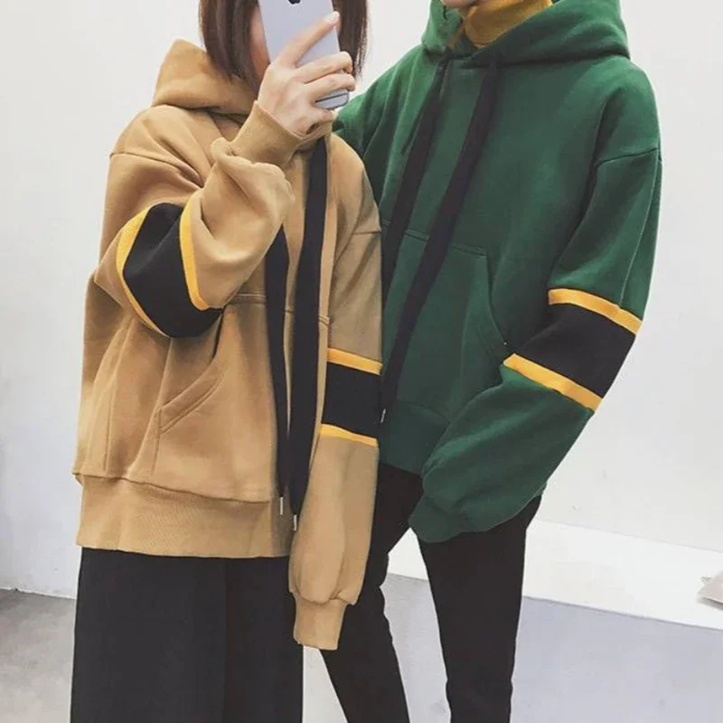 Autumn Man Hoodies Korean Style New In Sweatshirts for Men 90s Vintage Novelty And Cheap High Quality Clothing Deals Y2k Clothes