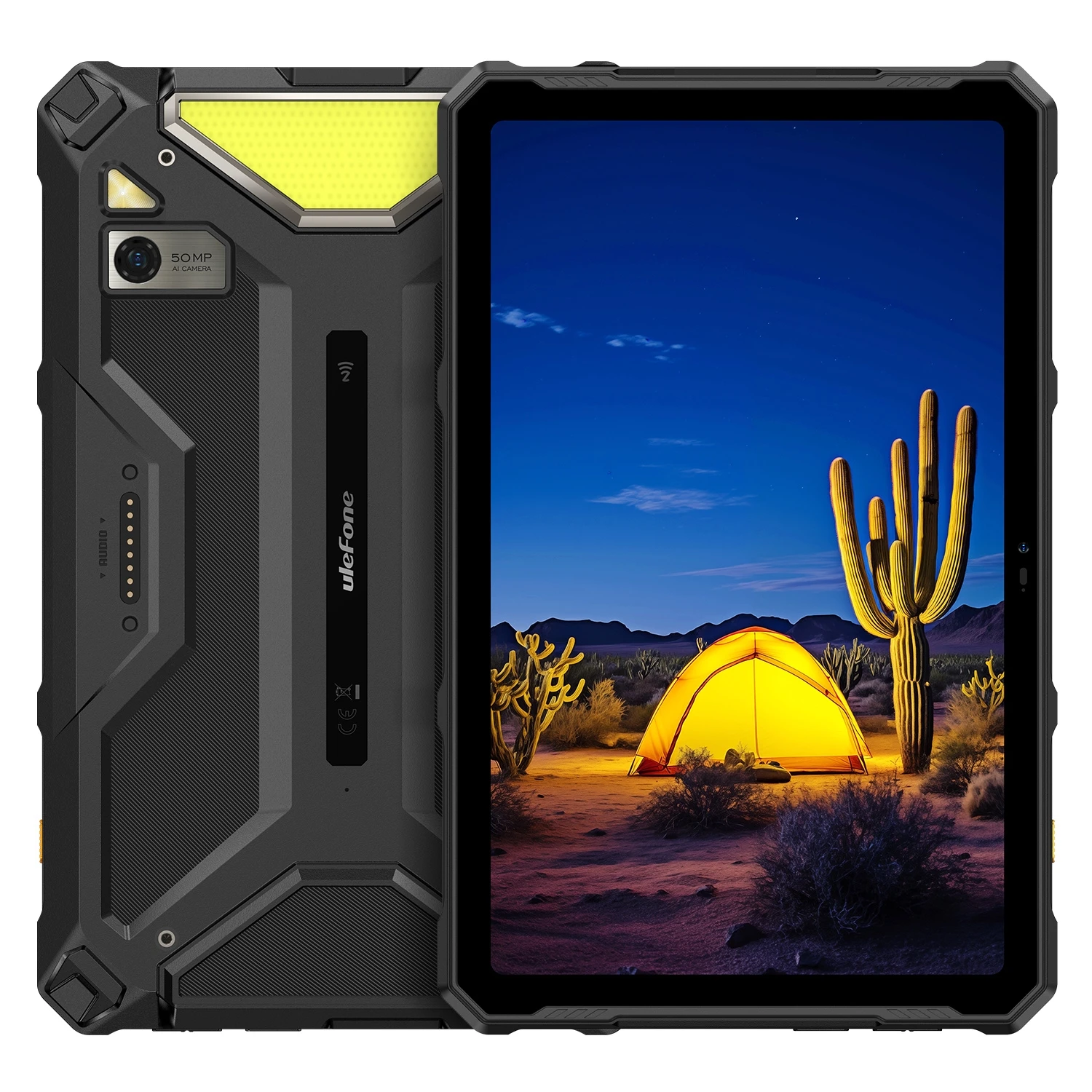 Ulefone Armor Pad 4 Ultra Rugged Tablet PC 5G 11800mAh 33W 8GB 256GB ROM 50MP 10.36" 2K Dimensity 6300 Octa Core Android 14