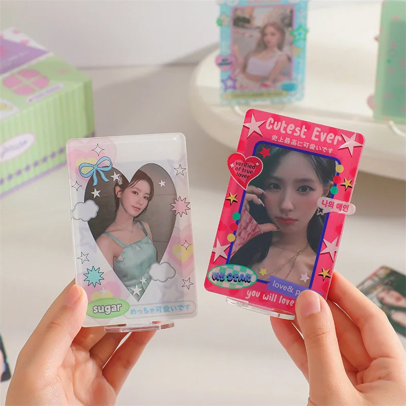 3inch Card Sleeve Postcard Photocard Holder Idol Photo Card Lomo Card Collector Cardalbum For Photographs Kpop