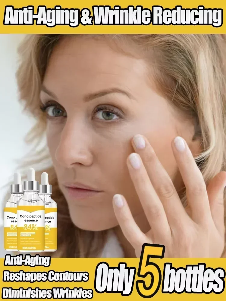 Effective Anti-Ageing And Anti-Wrinkle Facial Serum Remove Facial Wrinkles Fine Lines Around The Eyes Crow's Feet Neck Wrin